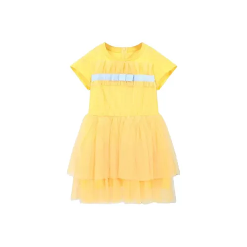SIMONETTA Kids Платья Банановый Желтый