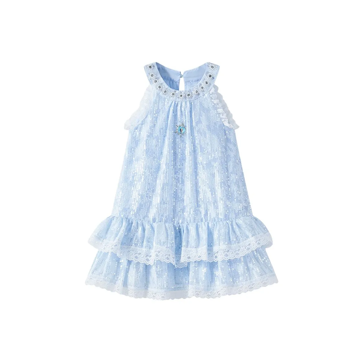 Disney Платье Frozen Collection SS25 Синий для детей 3-7 лет