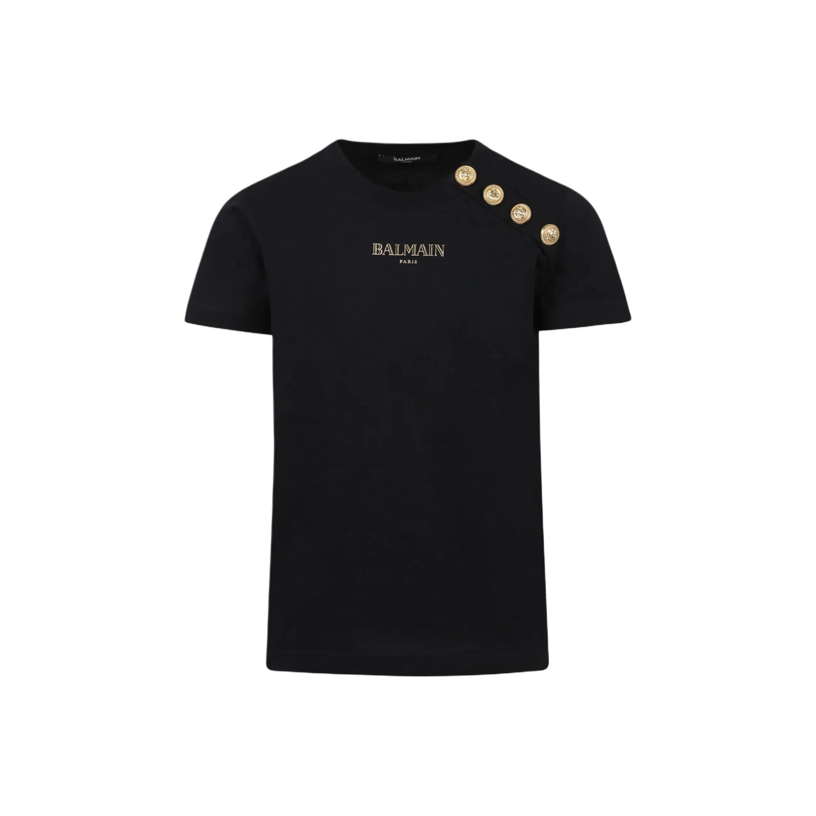 BALMAIN Черные Детские Рубашки T