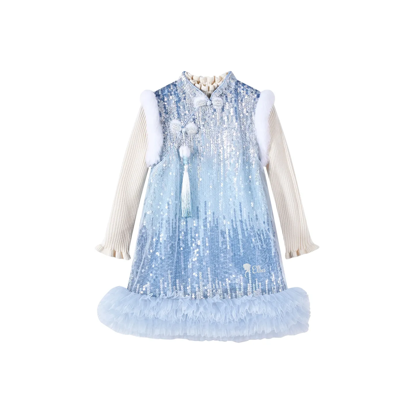 Disney Платье Синий для детей 3-7 лет