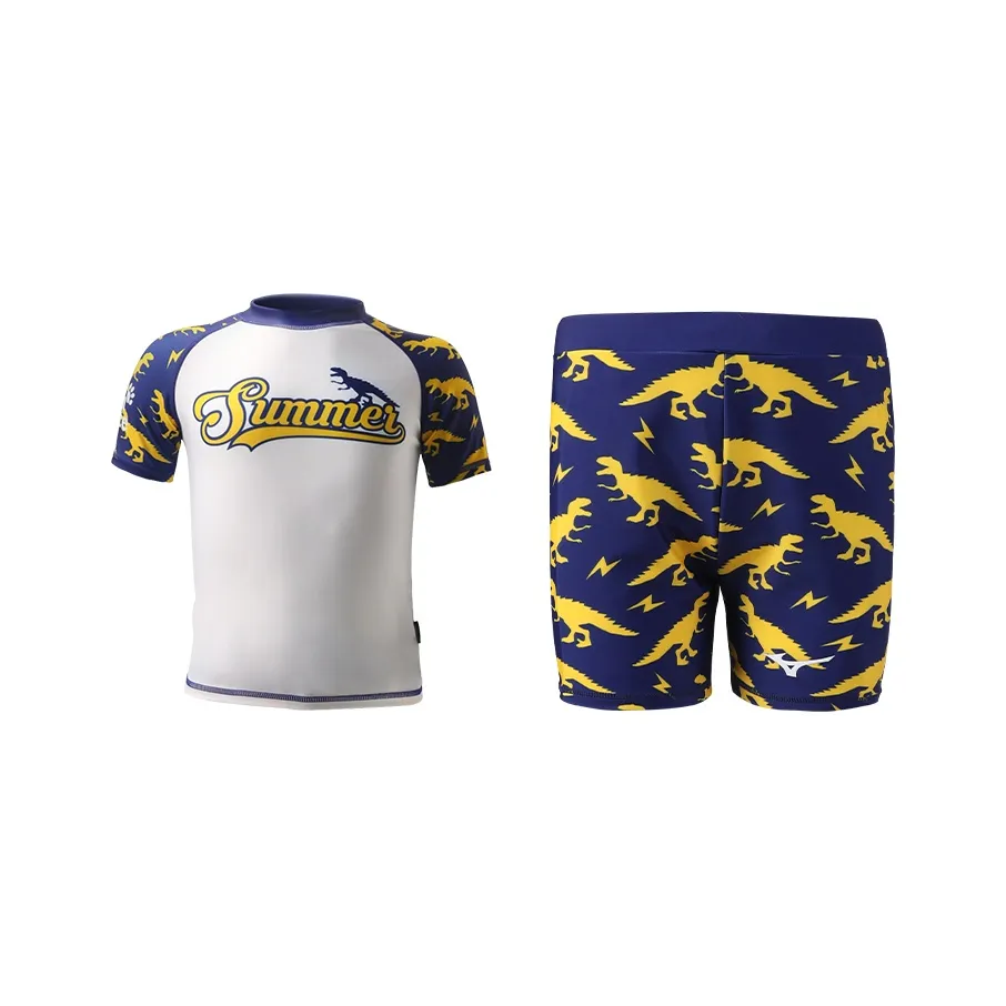 Mizuno Детский купальник синий для малышей