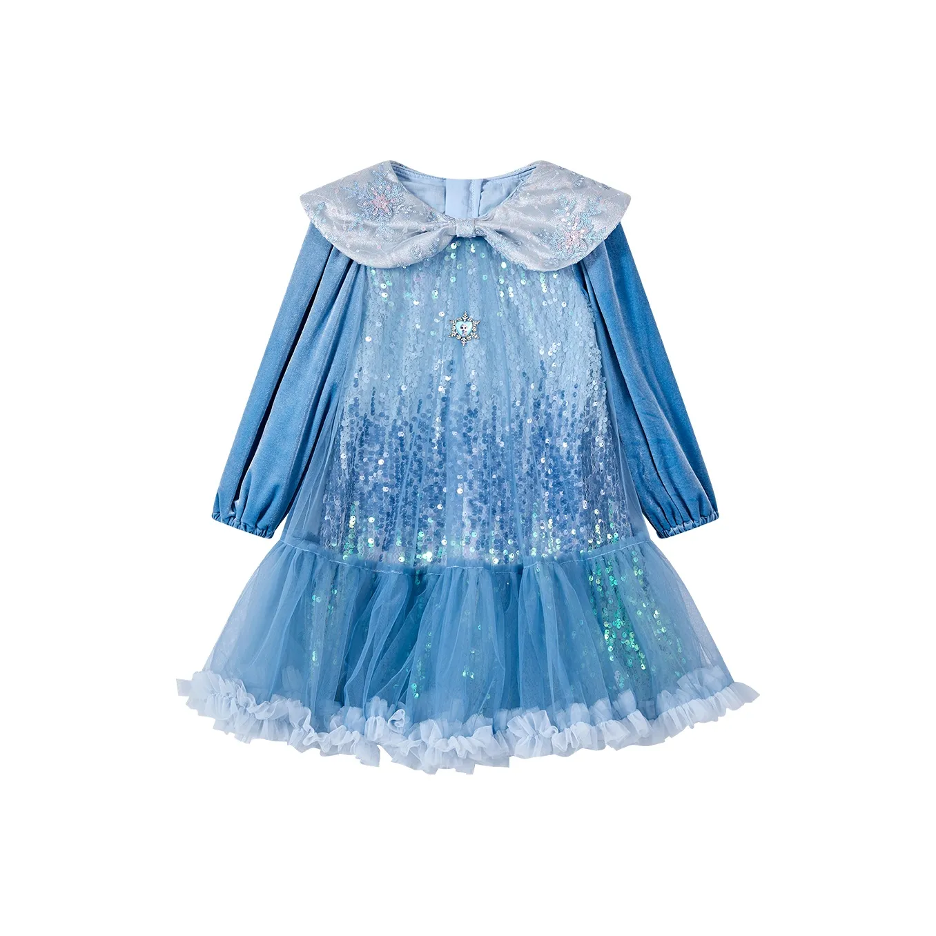 Disney Платье Синий для детей 3-7 лет