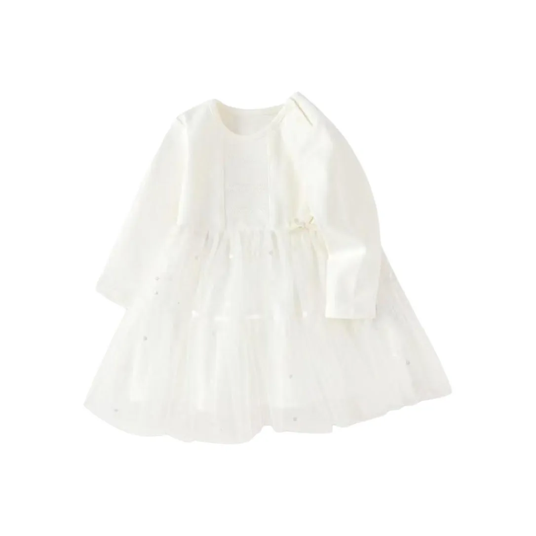 BALABALA Малыш Платье Экрю Infant And Toddler
