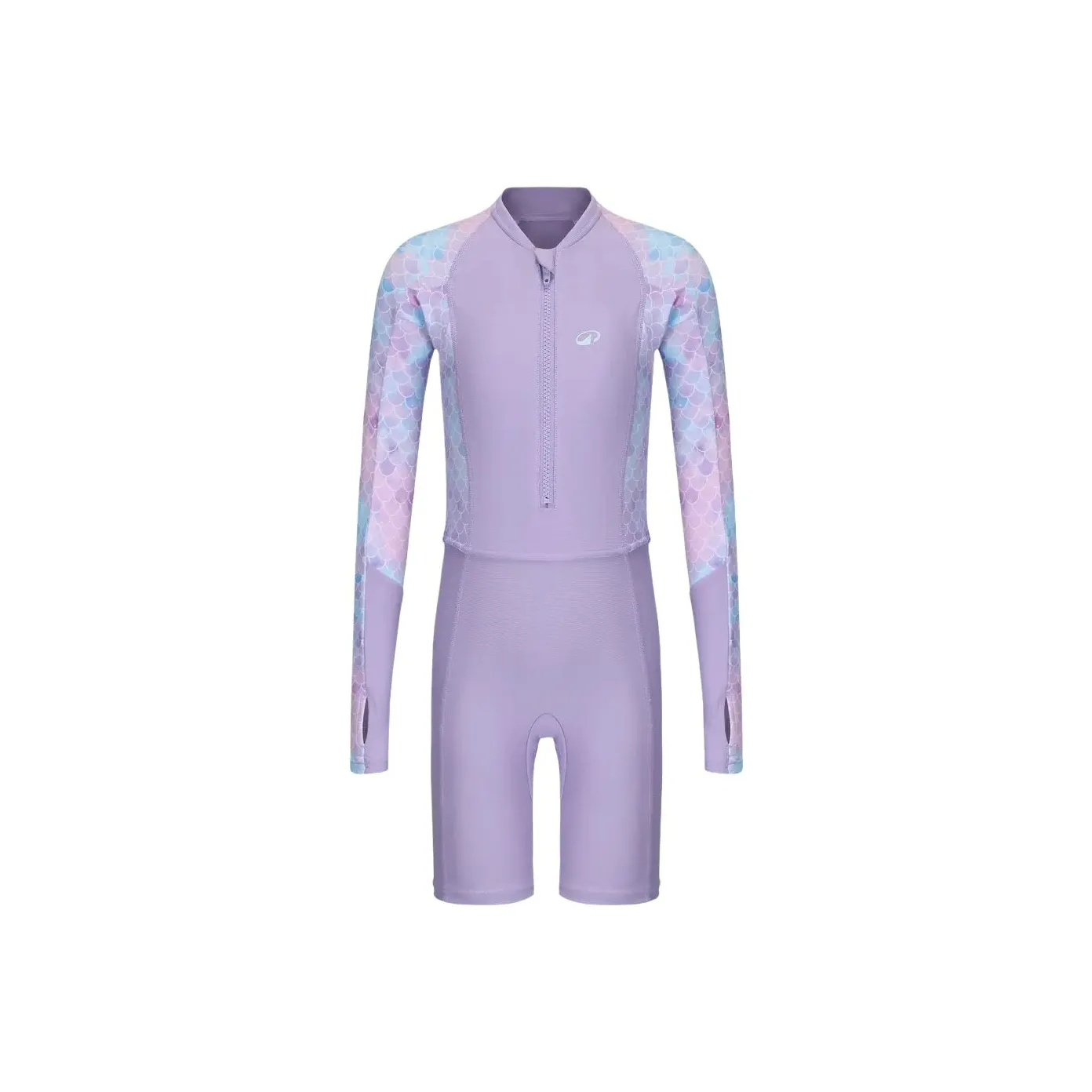 DECATHLON Детский купальник OLAIAN SUZY MARMAID Фиолетовый Лаванда Светло-розовый Фиолетовый Ледяной синий для детей 3-7 лет