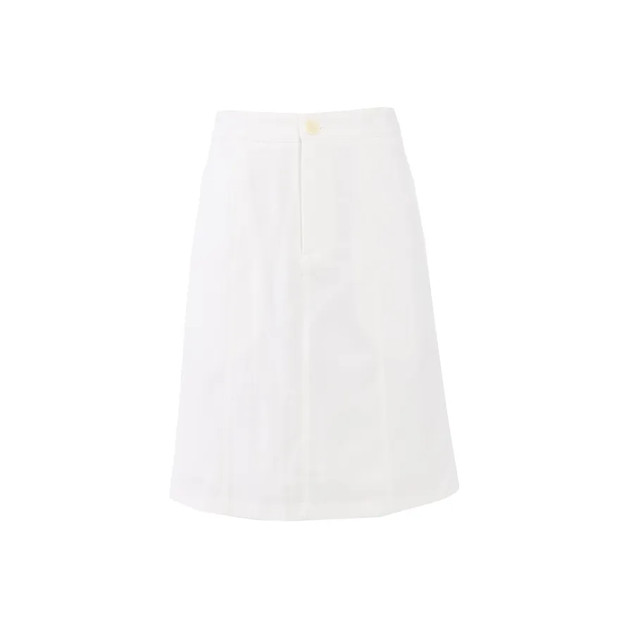 MJB Denim Short Skirts Women's White