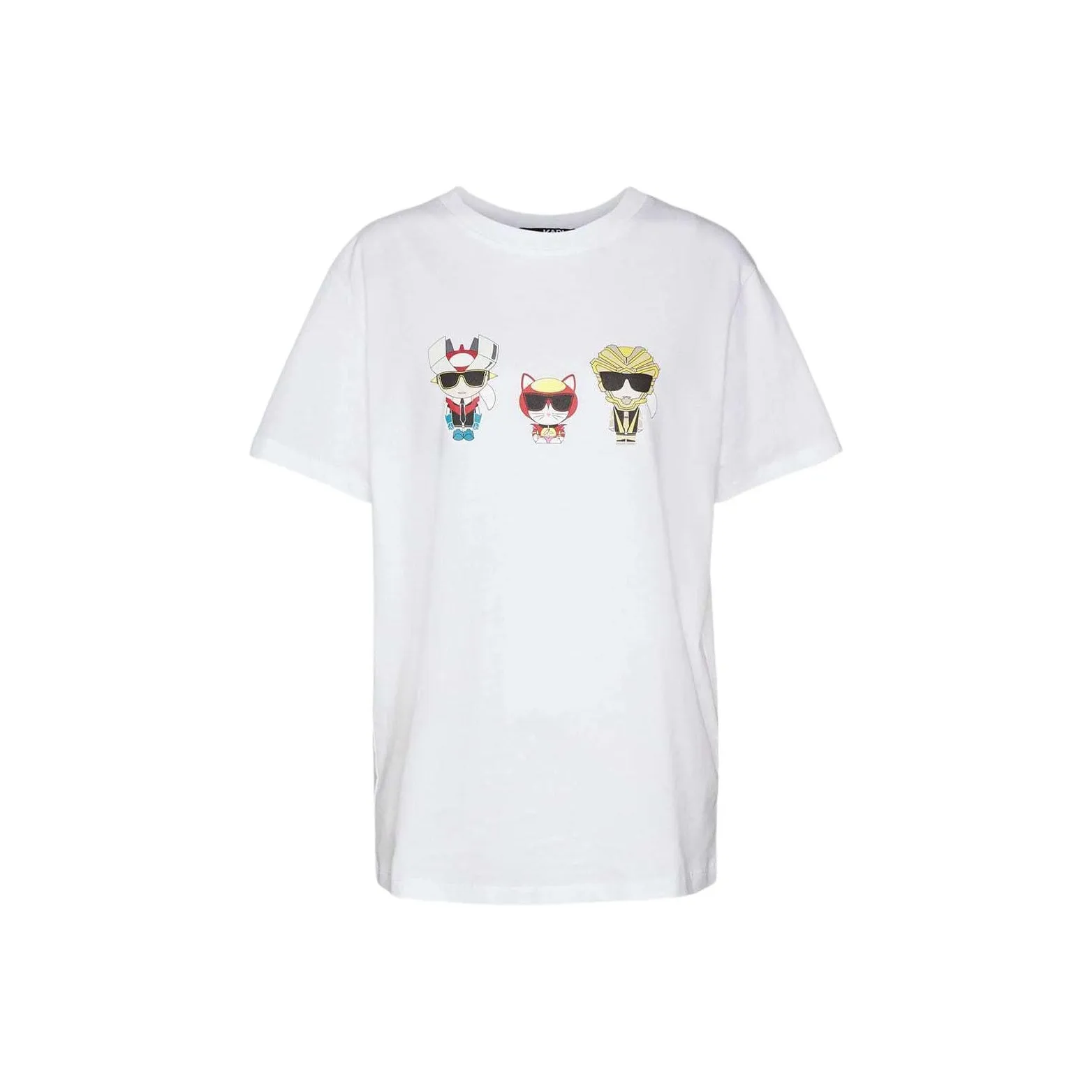 KARL LAGERFELD / Karl Lagerfeld Jeans T Shirts Women's White