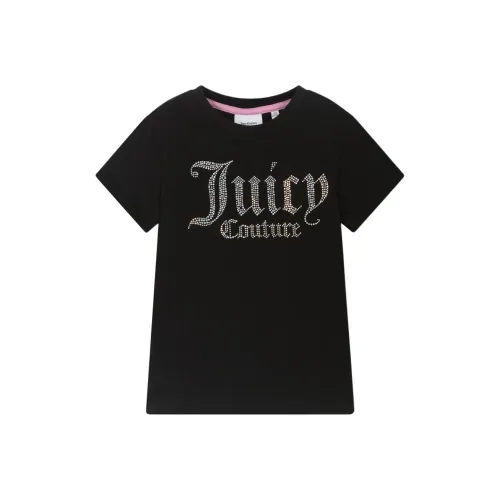 Juicy Couture KIDS Черные Детские Рубашки T