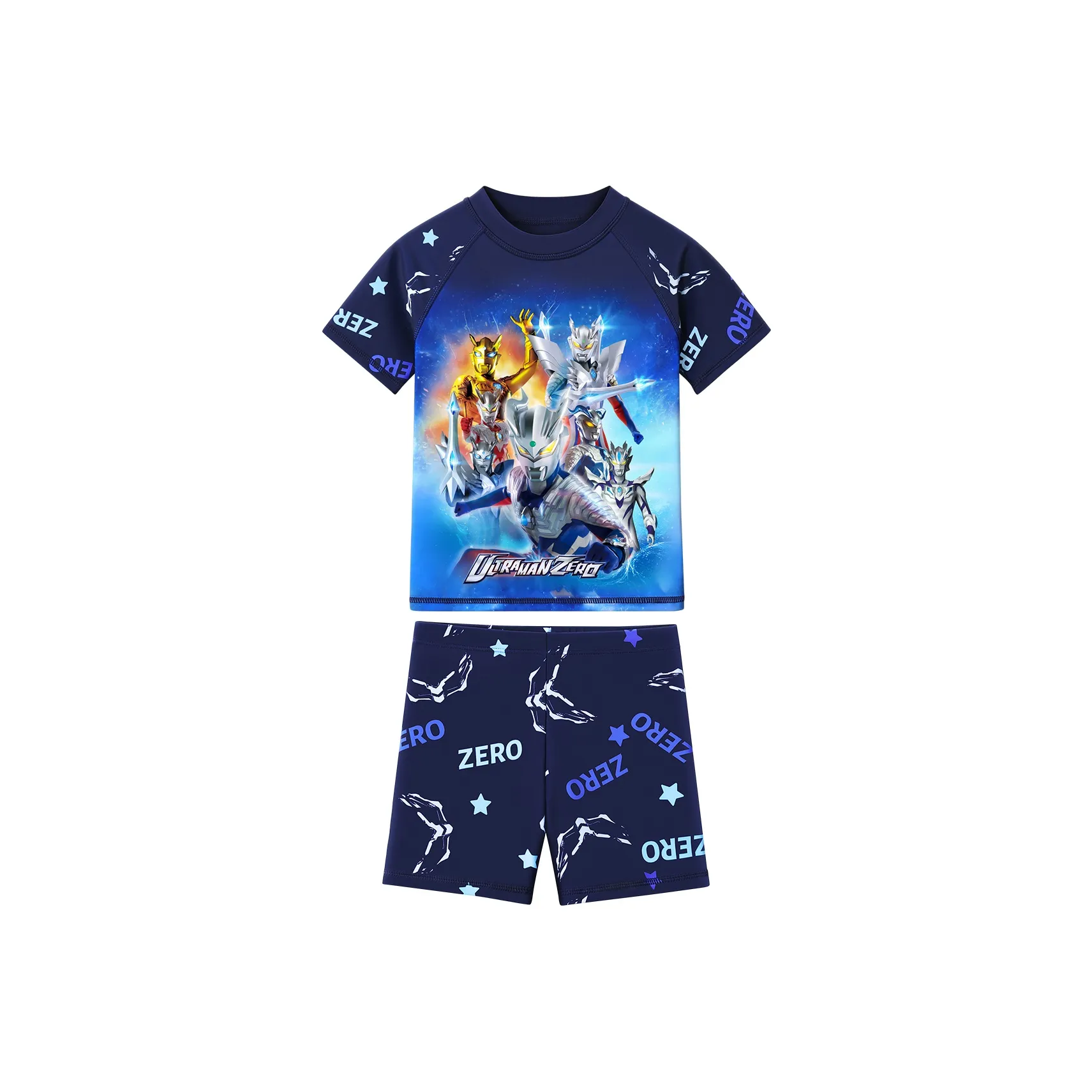 S.X Зебра Детский купальник темно-синий для детей 3-7 лет