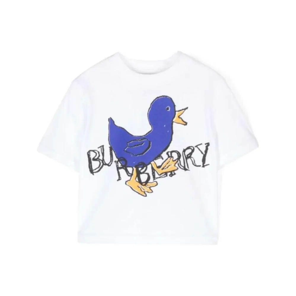 Burberry T-рубашка Белый Infant и Toddler