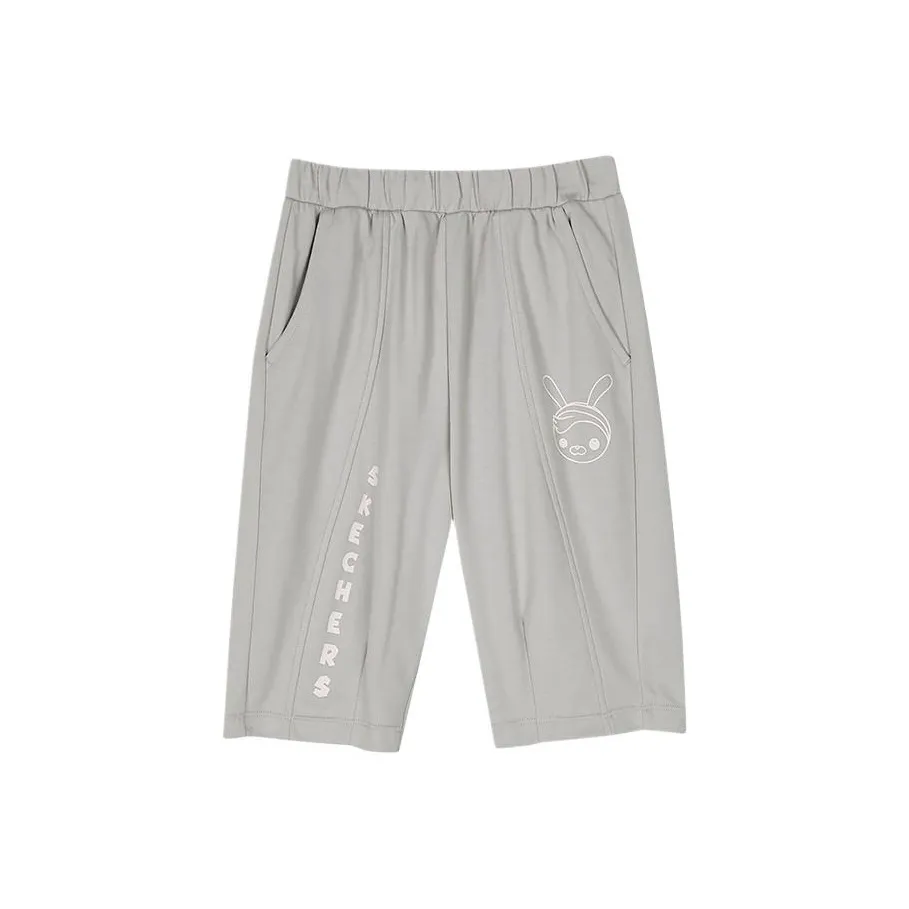 Skechers Kids Шорты Детский Дельфин Серый