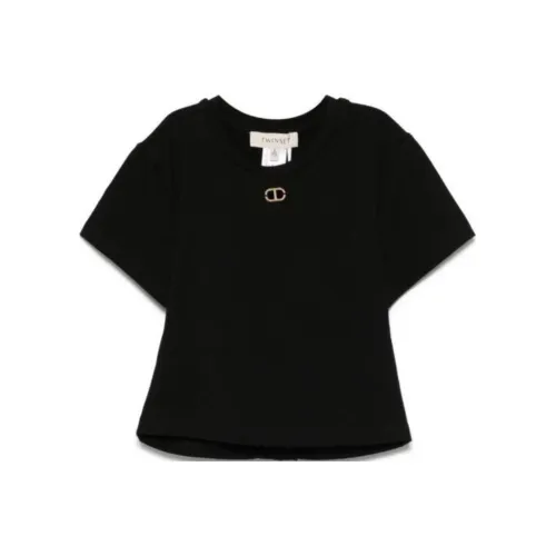 Twinset Черные Детские Рубашки T