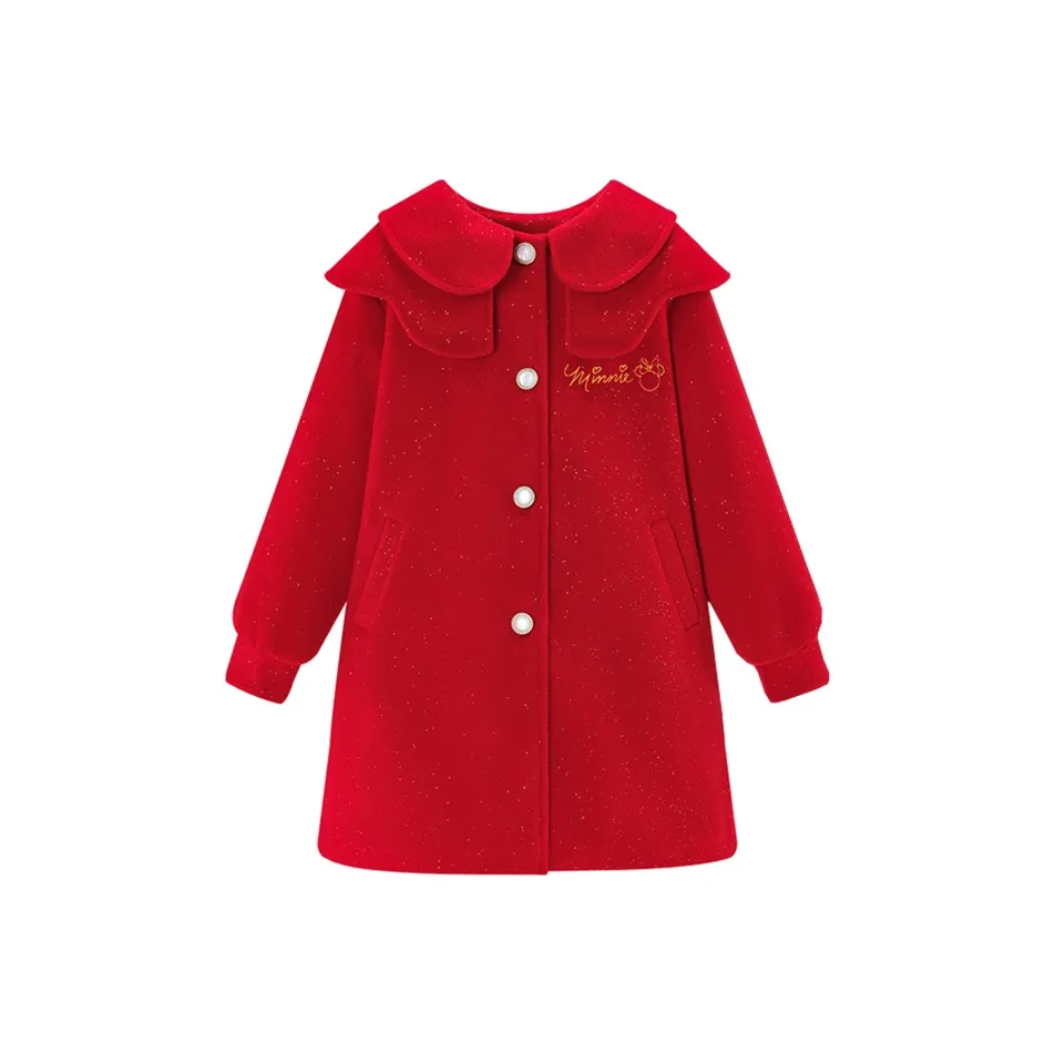 Disney Пальто Красное для детей 3-7 лет