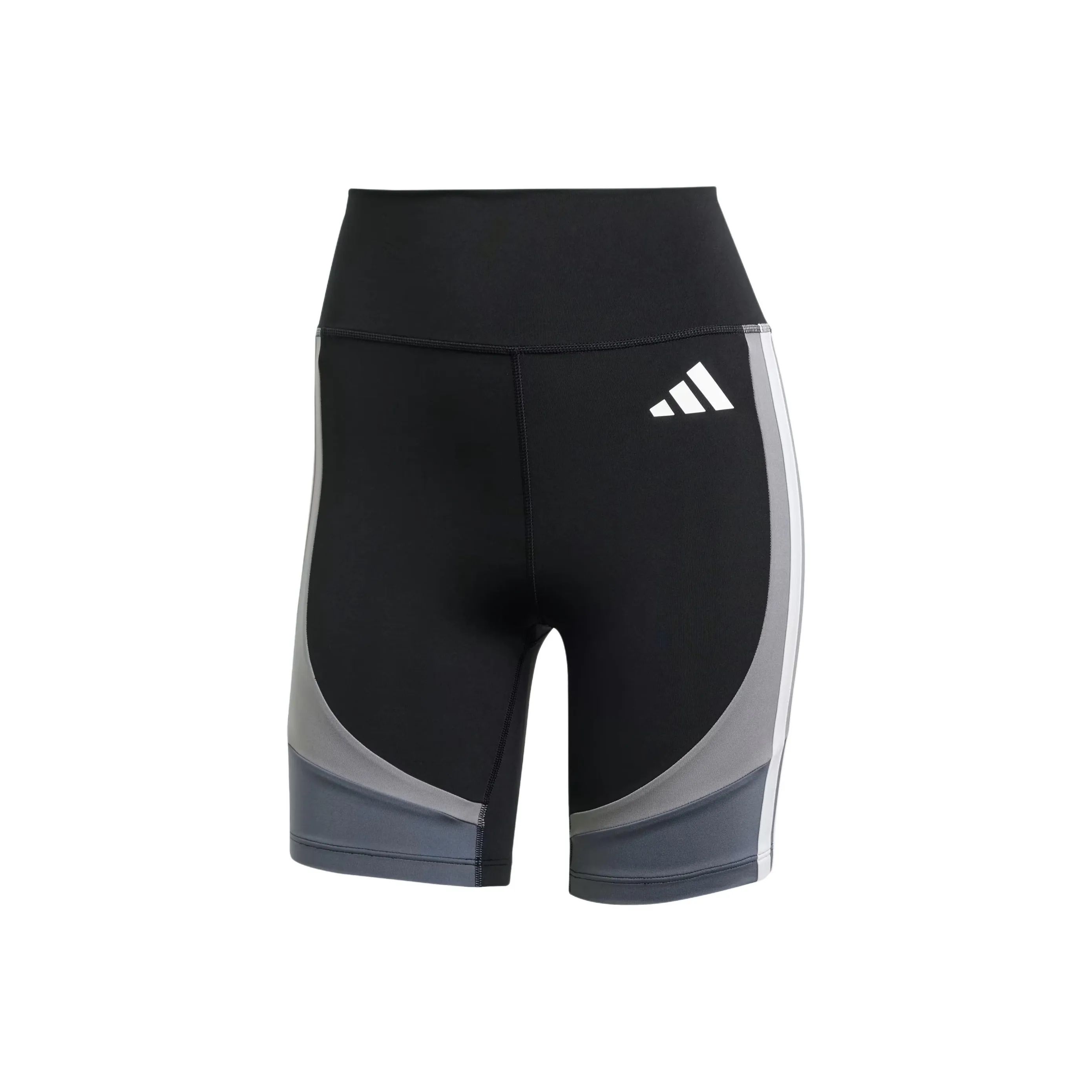 Adidas Women's Optime Essentials Stash Pocket 7 Inch Short Leggings Black