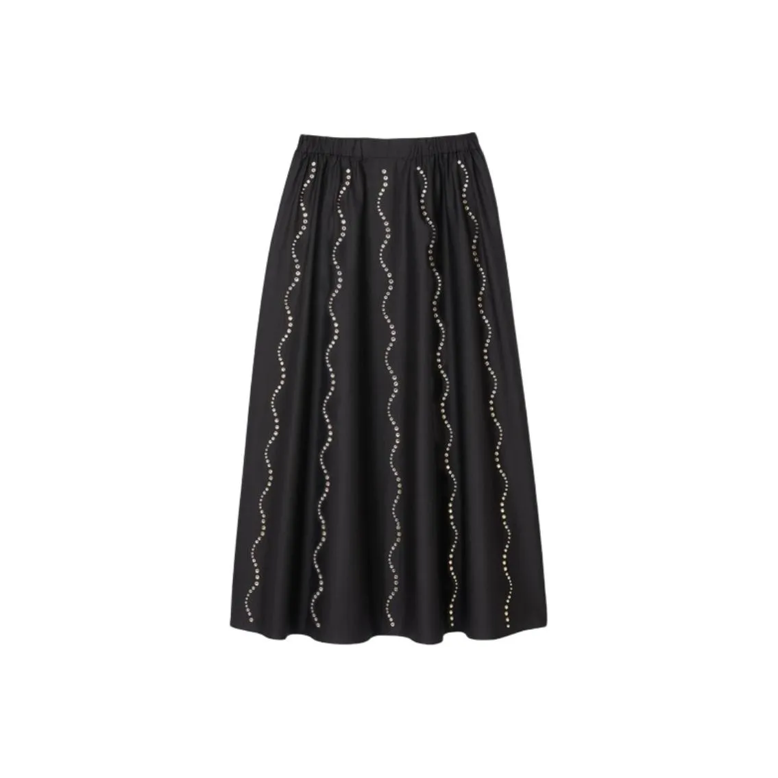 Sandro Crystal embellished Maxi Skirt