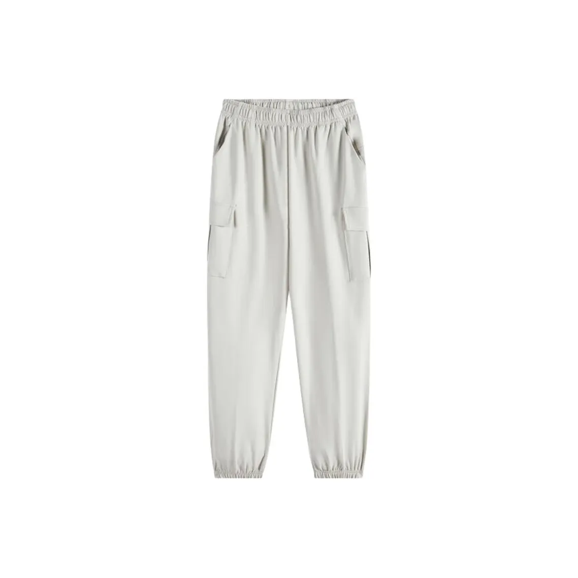 Antakids Вязаные тренировочные штаны без рисунка серого цвета для подростков