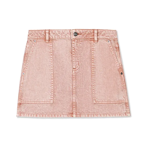 MICHAEL KORS Джинсовые короткие юбки Женские Розовый