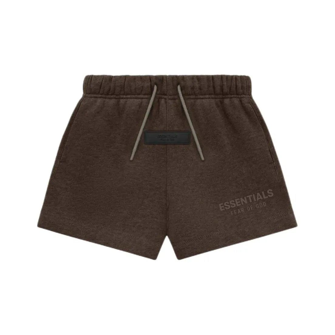 Fear of God Essentials SS24 Kids Essentials SWEATSHORT Шорты Дети 3-7 лет Ореховый Коричневый