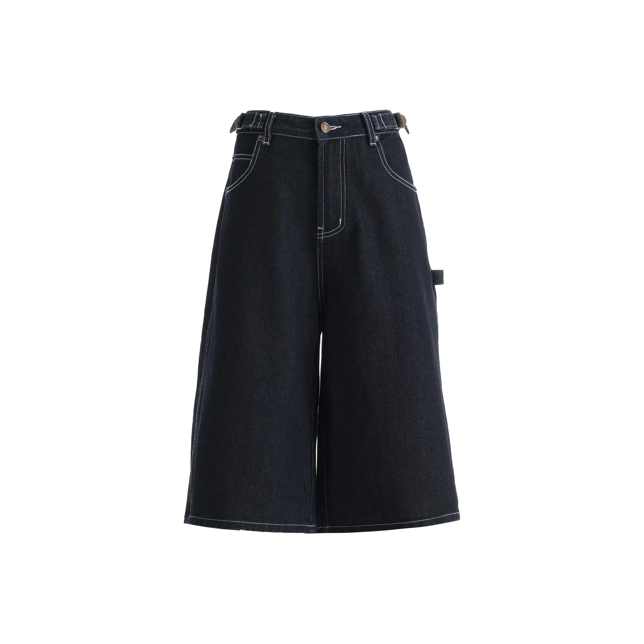 Wen Shan Denim Shorts Women's Blue