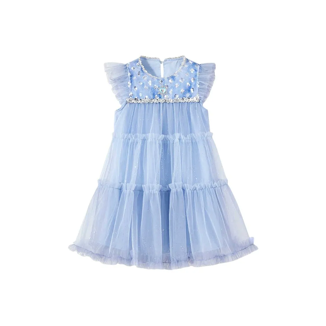 Disney Платье Frozen Collection SS25 Синий для детей 3-7 лет