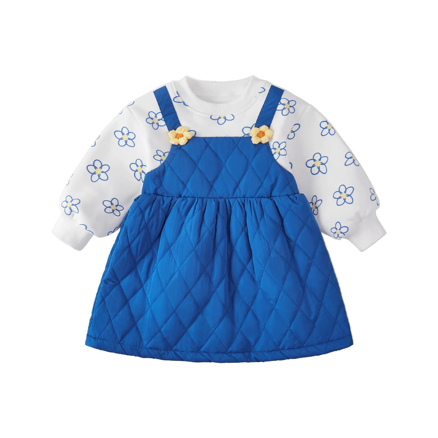 JELLYBABY Платье Синий Children Возраст 3-7 лет