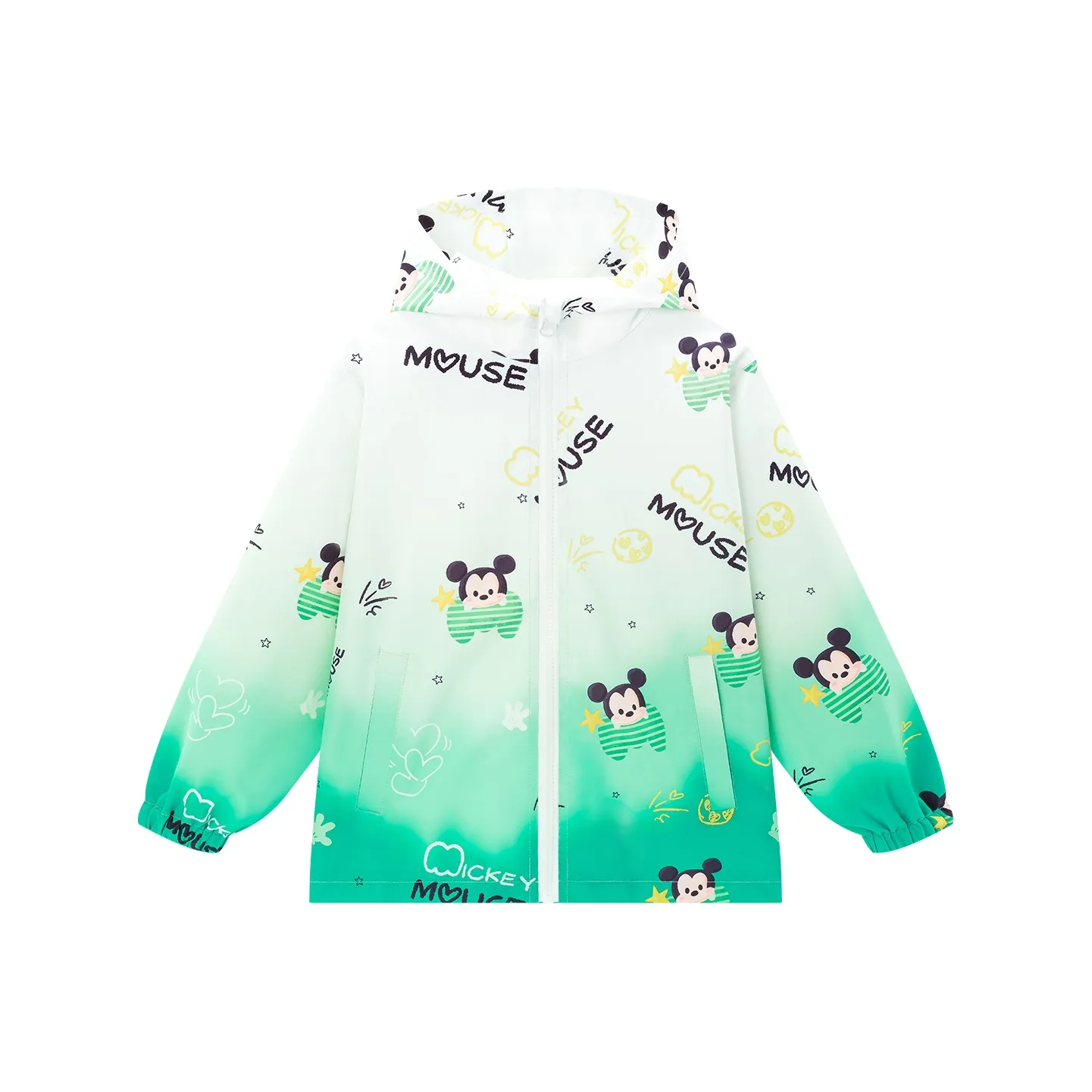 Disney Ветровка Фруктовый зеленый для детей 3-7 лет