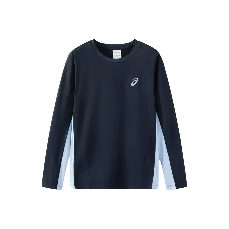 Asics T-Shirt Sports Performance Темно-синий Подростки