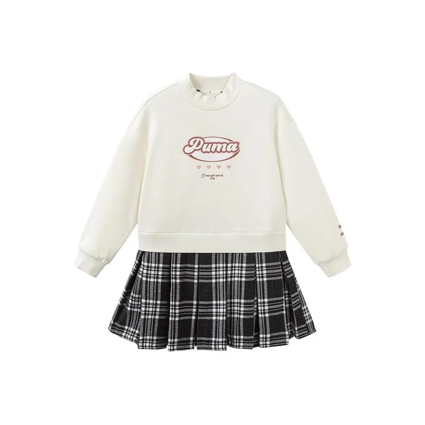 PUMA Платье Sportstyle Series Белый Детский