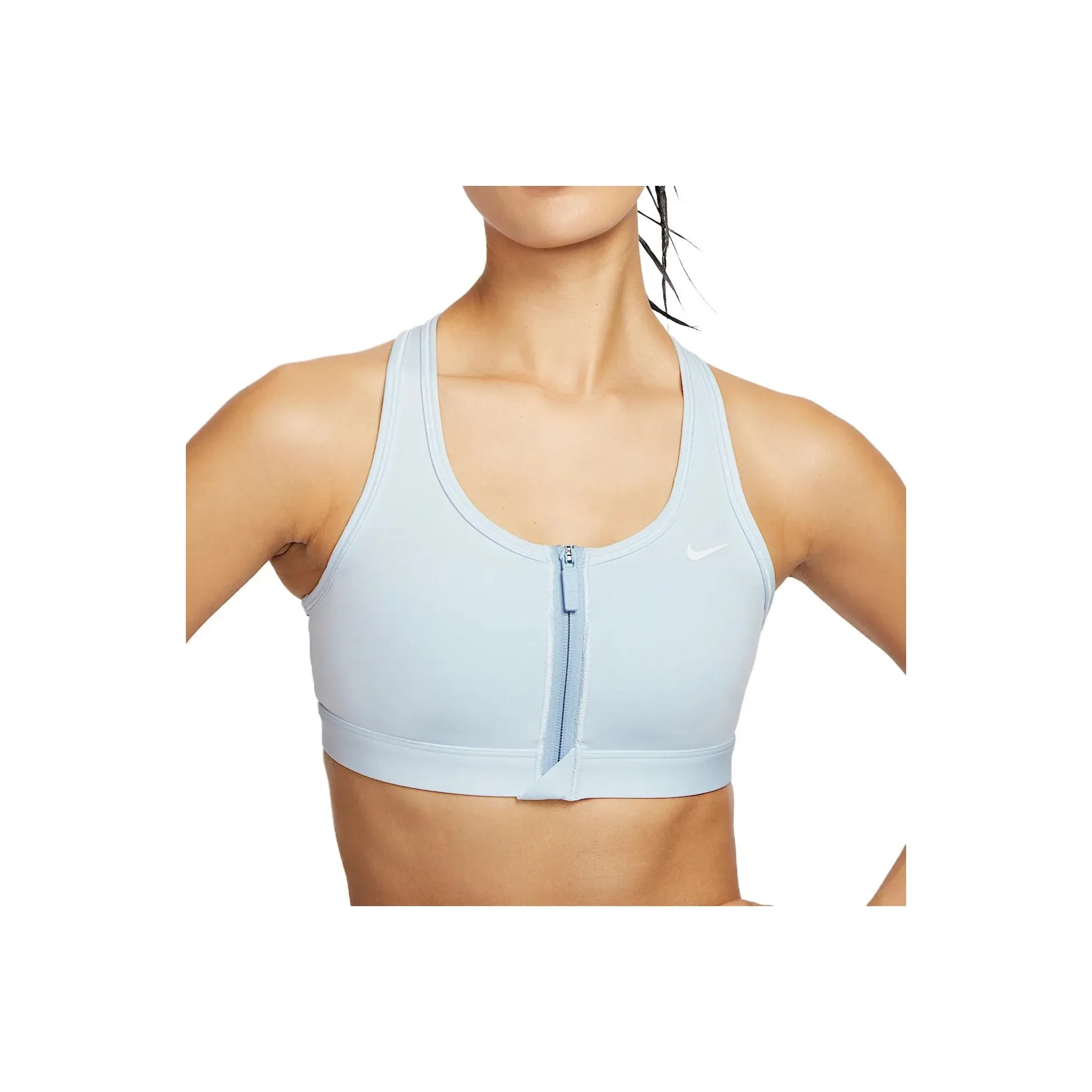 Nike SwooshDri Форма Спортивное белье Женское Светло-синий