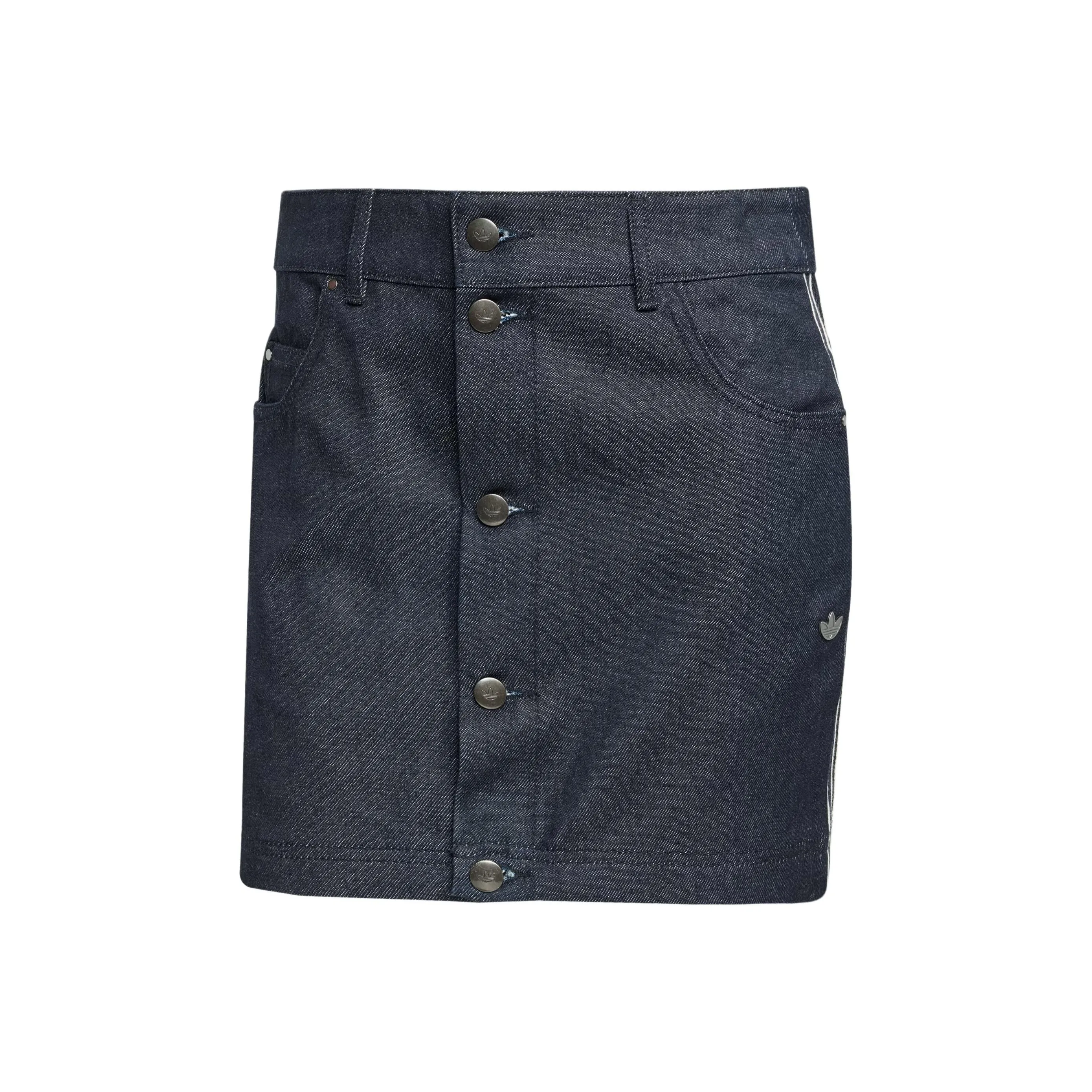 Adidas Originals Джинсовые короткие юбки Женские Denim Indigo