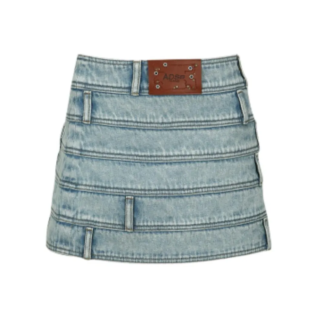 ANDERSSON BELL Collaboration Джинсовые короткие юбки Женские Синие