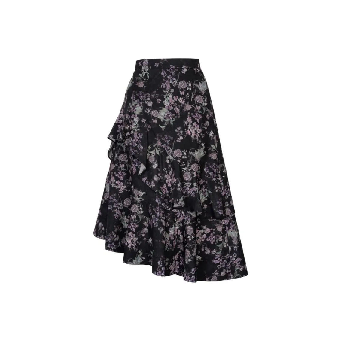 XG Повседневный Длинный Юбка Женские Многоцветный