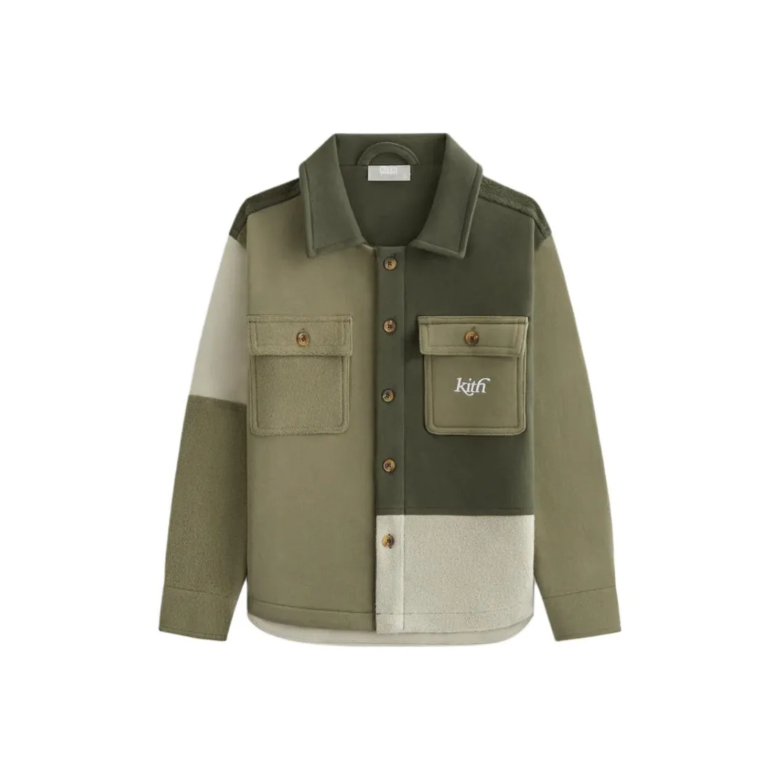 KITH Collaboration Рубашка Зеленая для детей 3-7 лет