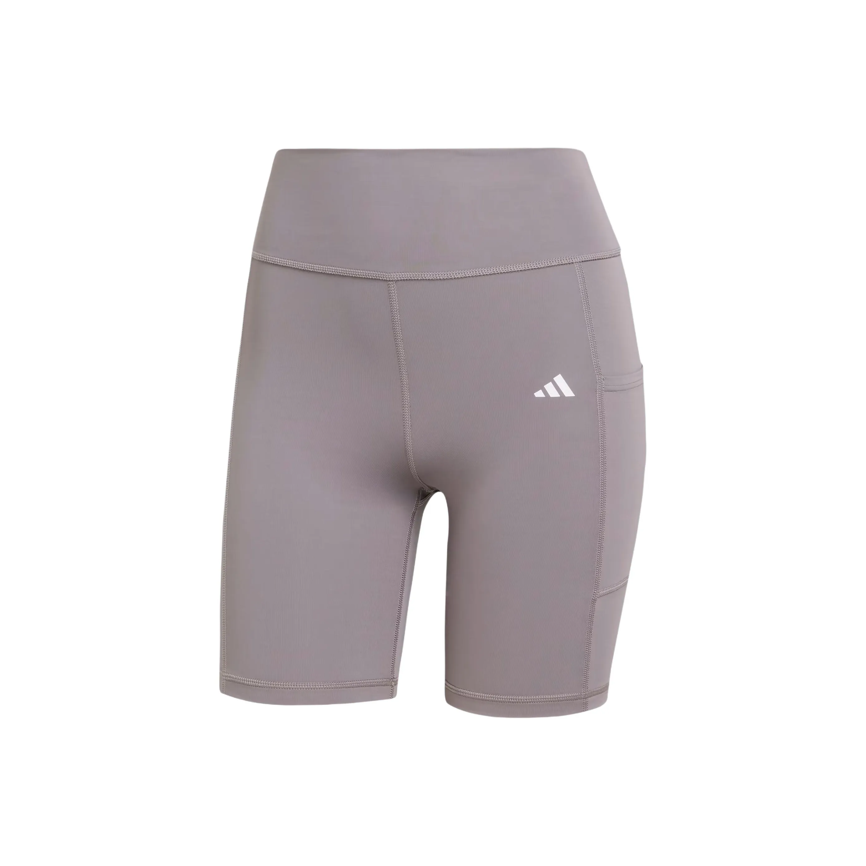 Adidas Women's Optime 7 Inch Leggings Taupe Oxide