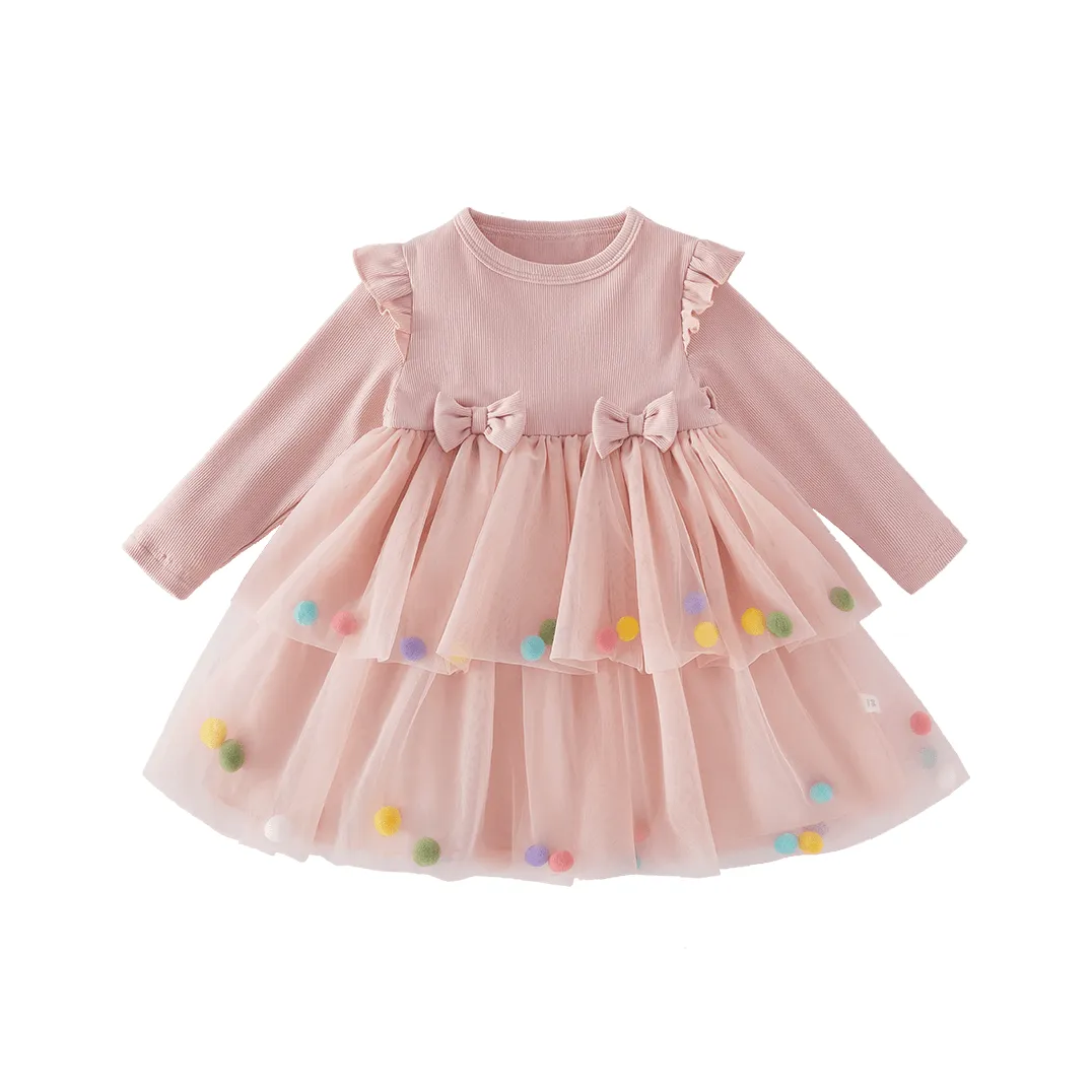 JELLYBABY Платье Розовое для детей 3-7 лет