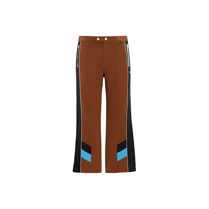 COACH Knitted Sweatpants Men Multicolor Brown