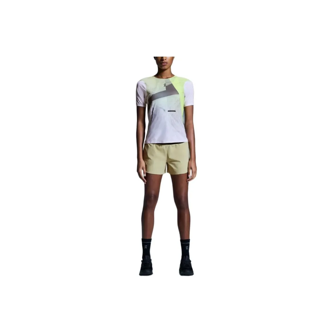 On Ultra Shorts Sports Shorts Women's Sour Pea Green