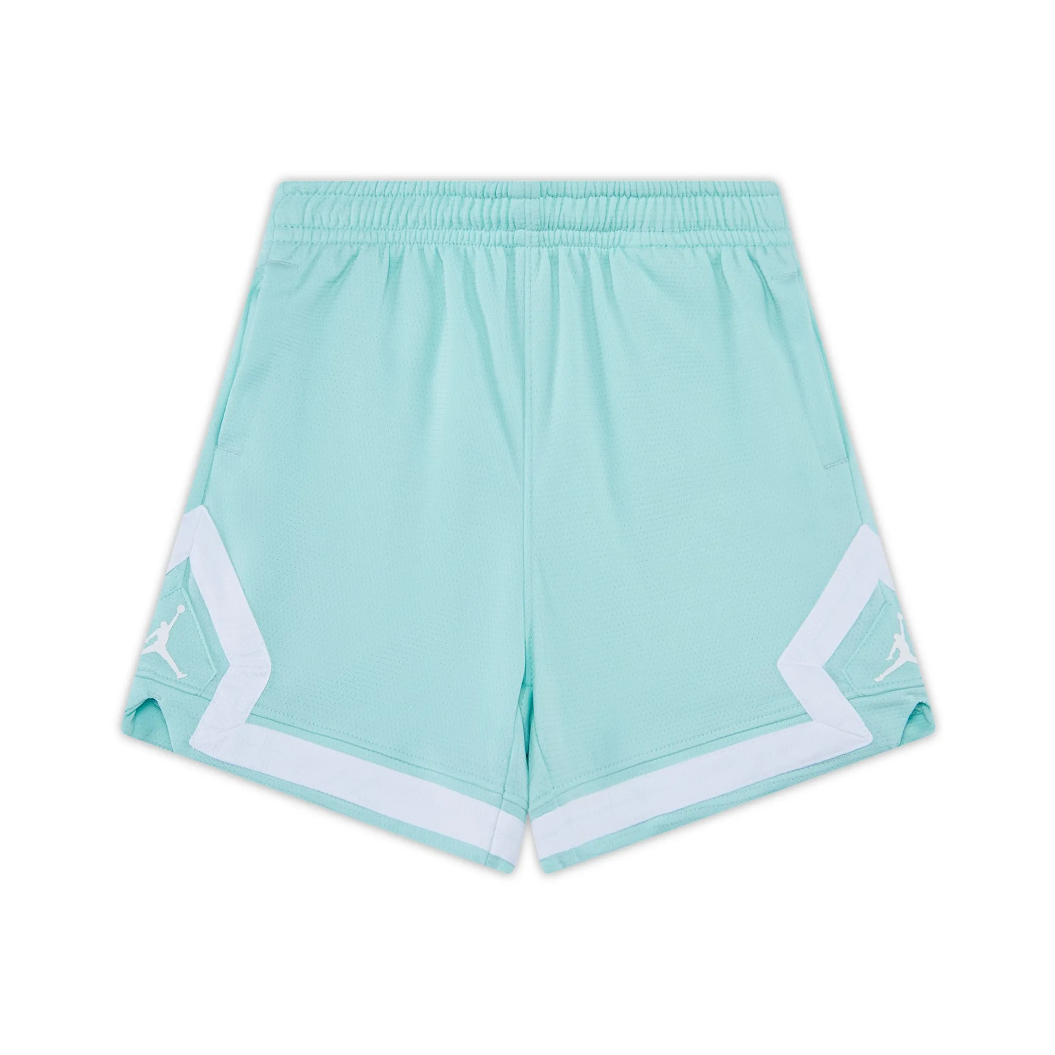 Jordan MJ Шорты Ромб Подростки Светлый Розовый Зеленый