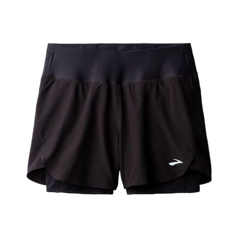 Шорты Brooks Chaser Спортивные Женские Черные