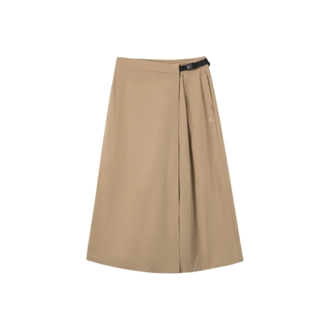 OUTDOOR PRODUCTS Повседневная длинная юбка женская чайного коричневого цвета