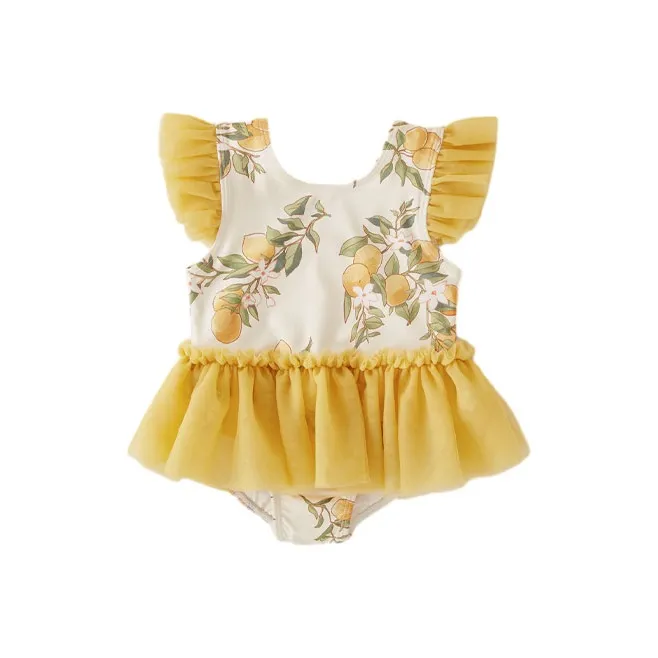 JELLYBABY Детский купальник детский желтый