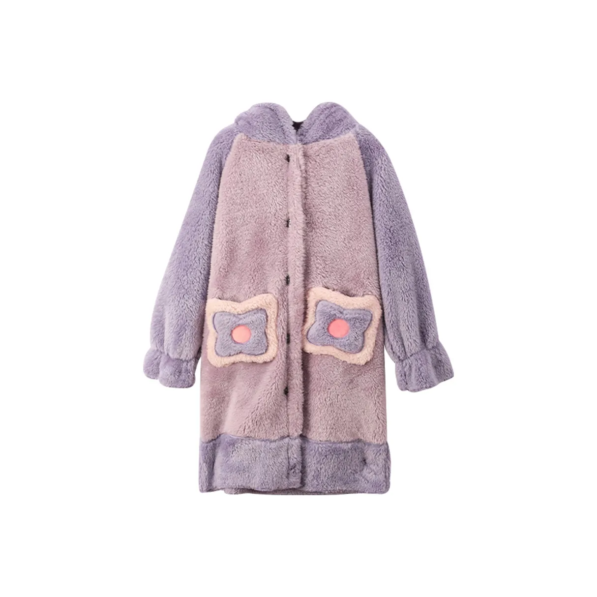 Подростки Red Bean Sleep Robe Светло-фиолетовый
