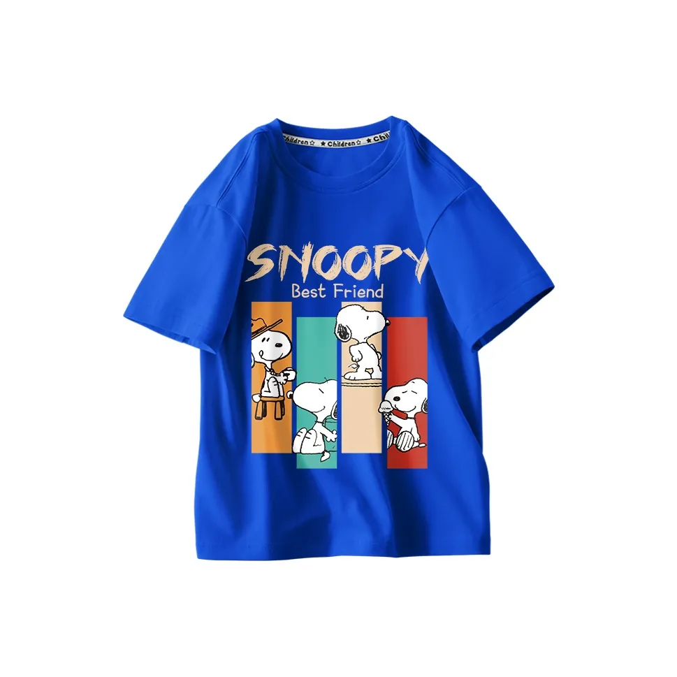 Снупи T-рубашка для детей от 3 до 7 лет