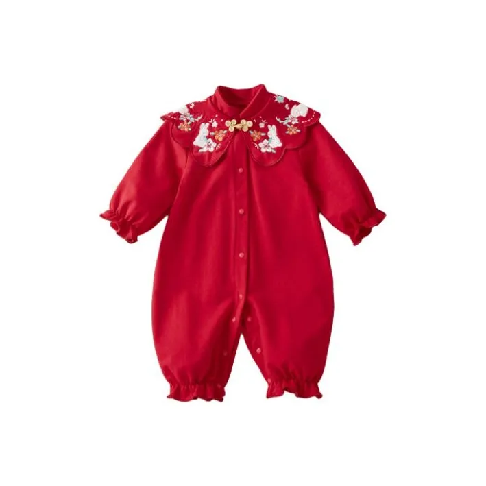 JELLYBABY Комбинезон Красный для Младенца и Малыша