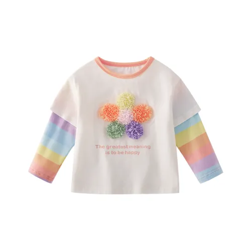 JELLYBABY Рубашка для дошкольников экрю Pre School T