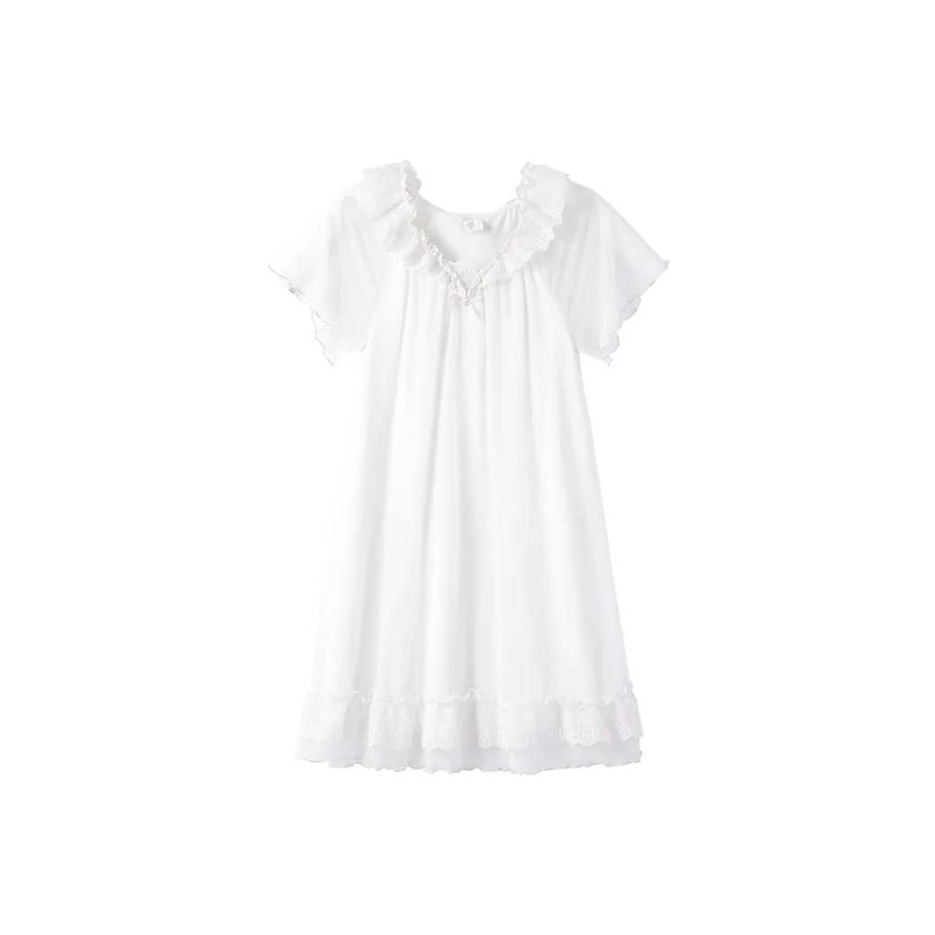 YeeHoO Ночная сорочка Белый Подростки