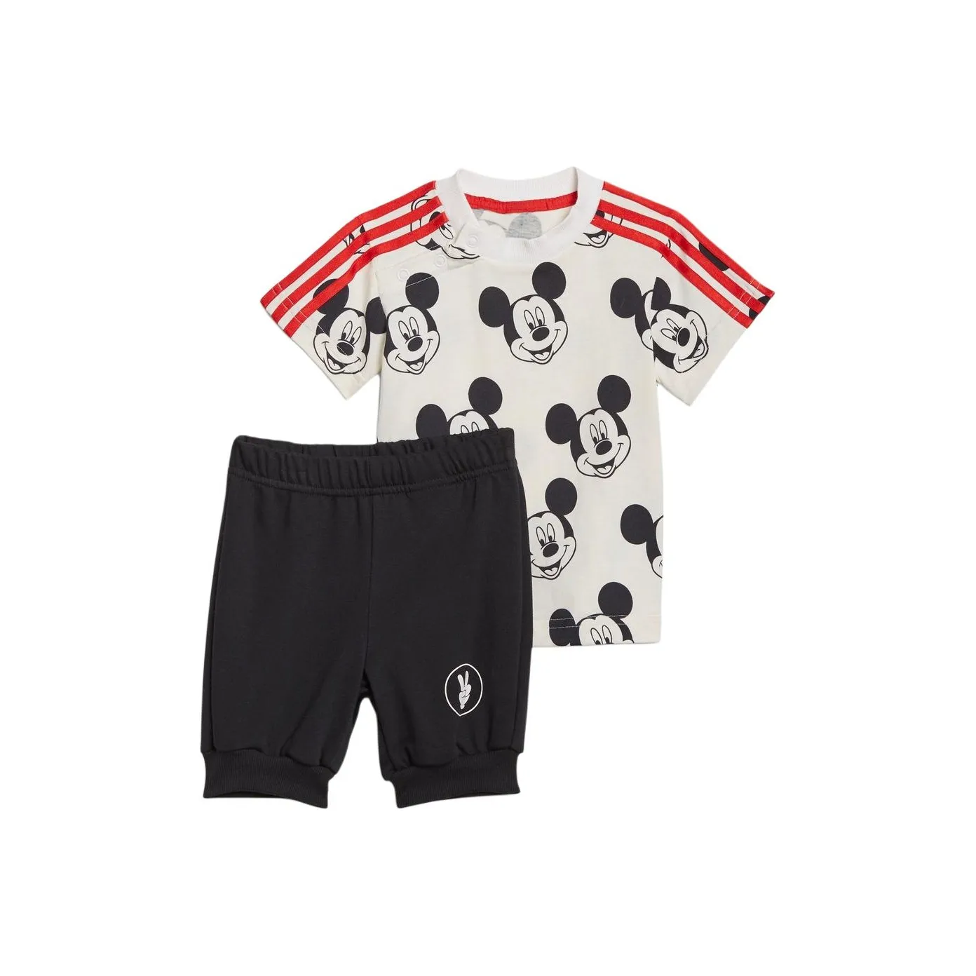 Adidas Kids Комплекты Белый черный Ярко-красный Черный для младенцев и малышей