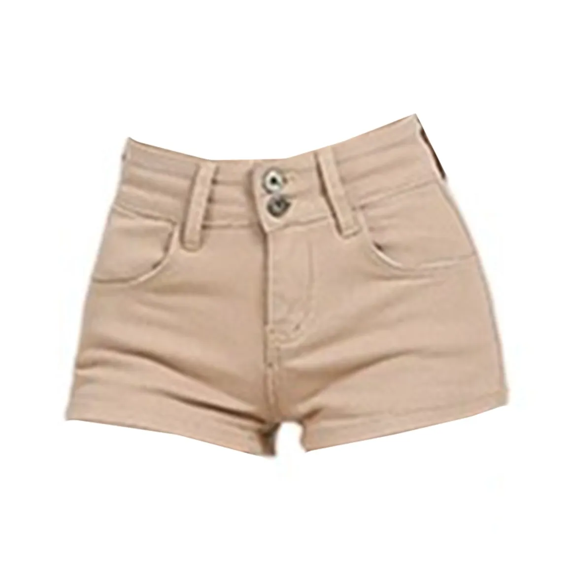 FLIM Denim shorts sequin Women's Khaki
