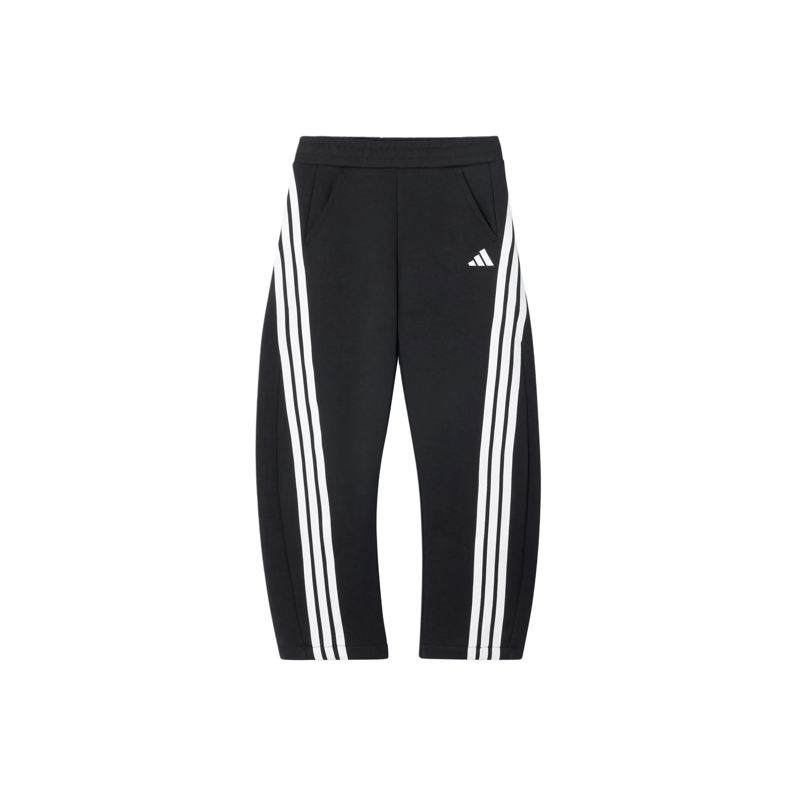 Adidas Вязаные тренировочные штаны черного цвета