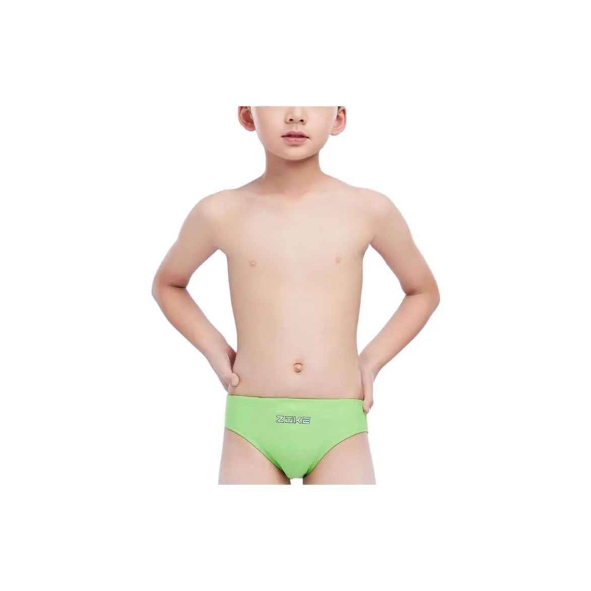ZOKE Детский купальник зеленый для подростков