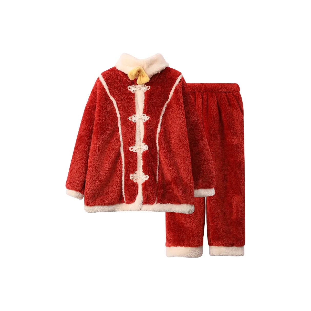 Пижамный комплект Red Bean красный китайский для подростков